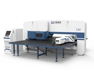 Economic Mechanical CNC <strong>Turret</strong> <strong>Punch</strong> <strong>Press</strong> T30 with 300KN Nominal Force <strong>Hydraulic</strong> Power Source for Sheet Metal Fabrication