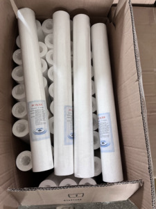 工厂销售10英寸纯棉串线缠绕过滤筒，用于水5微米纯棉串线缠绕纱线过滤器 - Product Image 5