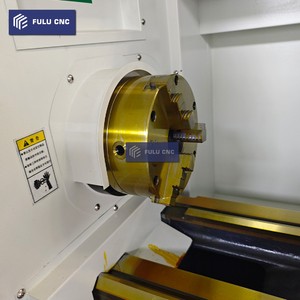 Tornio CNC resistente per tornio universale Combo tornio in metallo con letto piatto orizzontale di programmazione di filettatura - Product Image 4