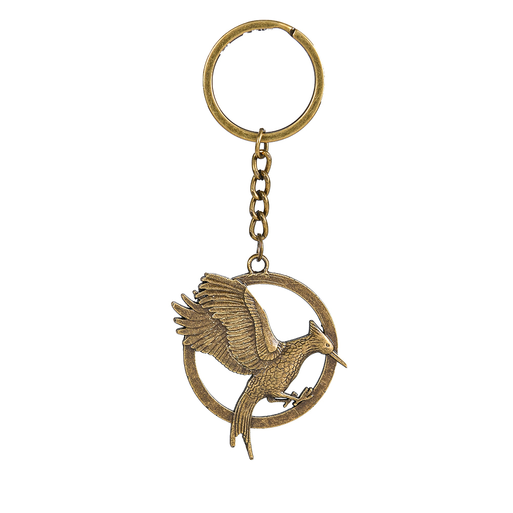 Llavero de bronce antiguo