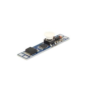 12V 24V 8A PWM LED Controller On-Off Dimmer pulsante di memoria per profilo in alluminio 4 canali di uscita per il controllo LED