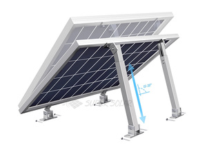 Cutomerized Alu ray monte güneş Panek standı modülleri fayans - Product Image 2