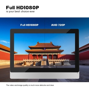 Sistema de intercomunicación de videoportero con cable de 9 pulgadas para el hogar, Monitor interior, cámara exterior, videoportero, timbre, intercomunicador, visión nocturna IR