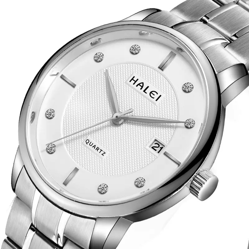 Silver and White