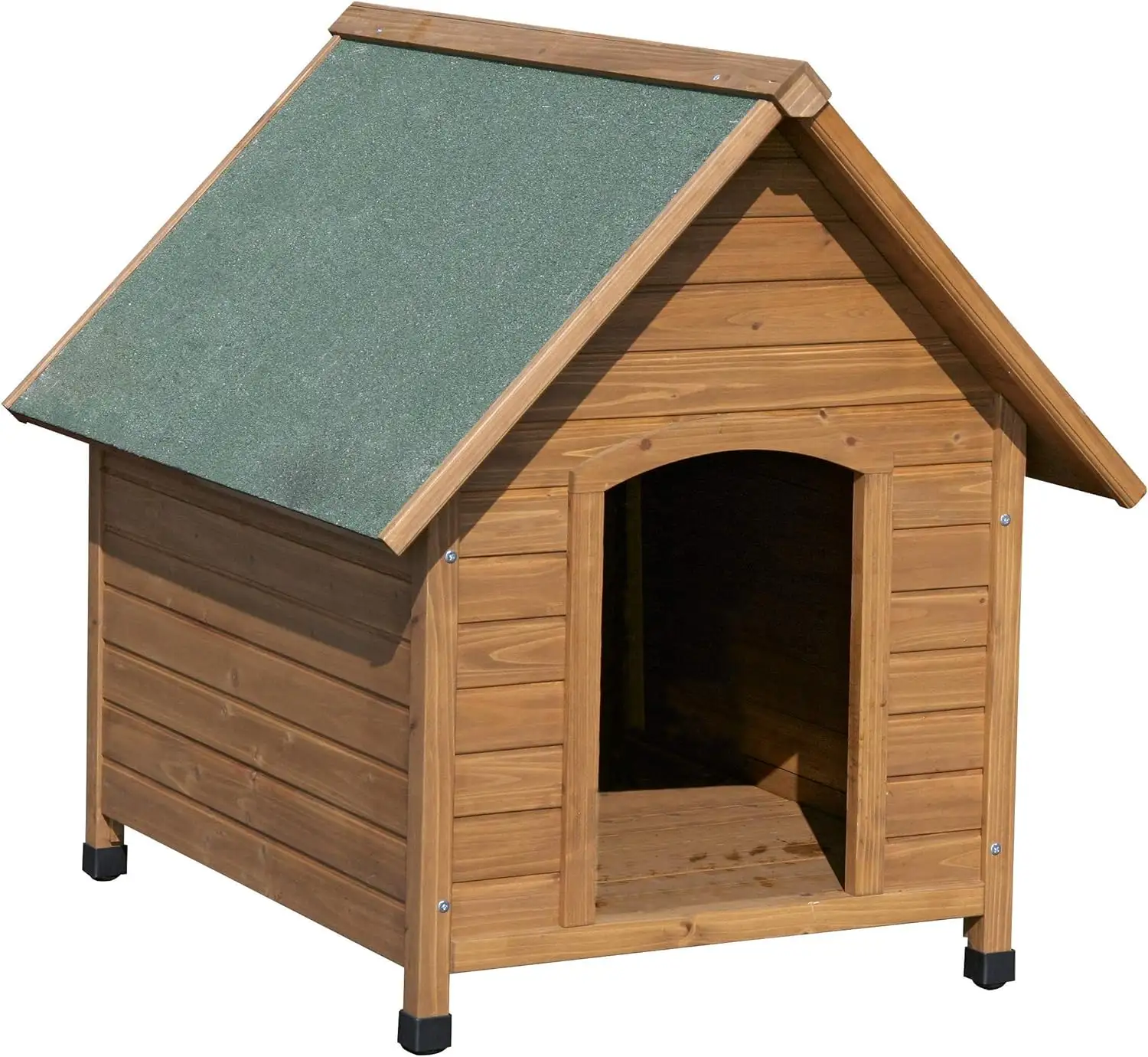 सस्ती कीमत घर बगीचे वाटरप्रूफ कुत्ते आश्रय ठोस लकड़ी कुत्ते के लिए केनेल