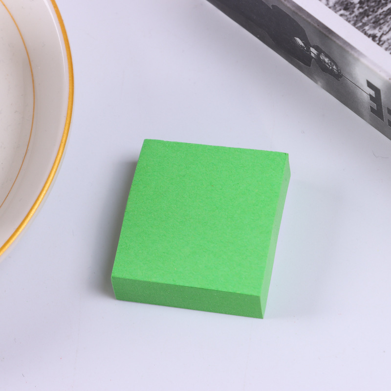 Grass green 100 sheets 3.8cm * 3.8cm