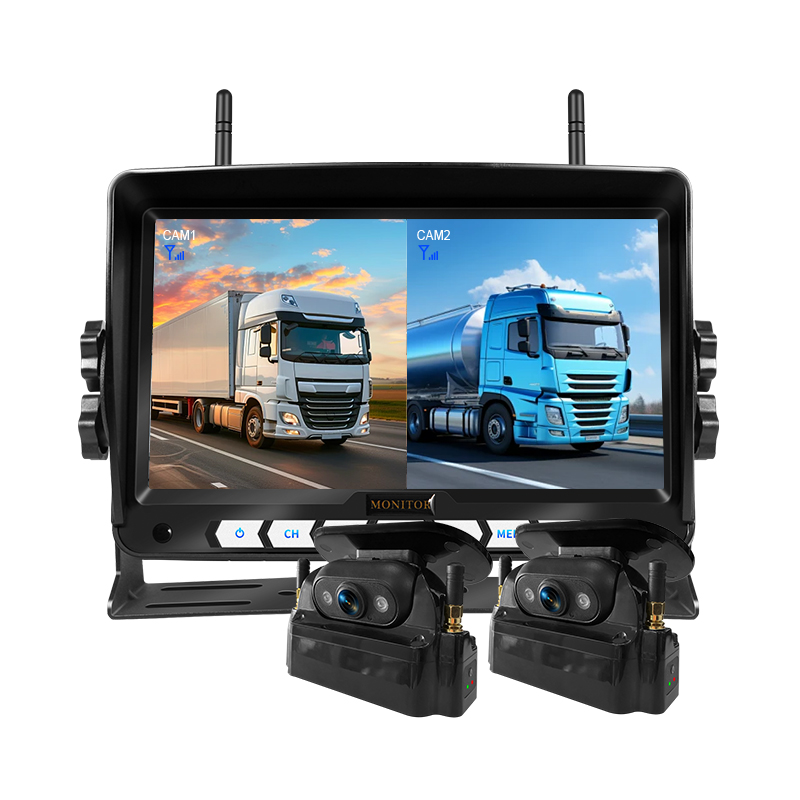 7 Inch monitor with 2 cameras