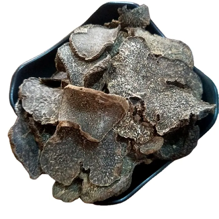 Hei song lu 100% natural matured dried black truffle mushroom slice