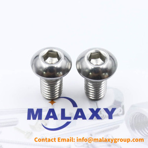 MALAXY özelleştirilmiş 304 paslanmaz çelik M1.6 M2 M2.5 M3 M4 gömme düğme Torx Pan kafa makinesi soket vidalar - Product Image 3
