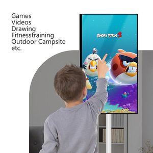 21.5/23.8/27/32 pollici portatile tv senza fili touch screen 4k smart screen con supporto android display lcd interattivo - Product Image 5