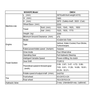 Iseki 95HP小型中国农业农场70HP拖拉机履带拖拉机4x4在泰国销售