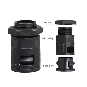 Cable Gland Corrugated Tube Connector AD21.2 Pipe Joint Clamps M22 Featured Conduit Quick Connector <strong>Adapter</strong> Pipe Fitting - Product Image 4