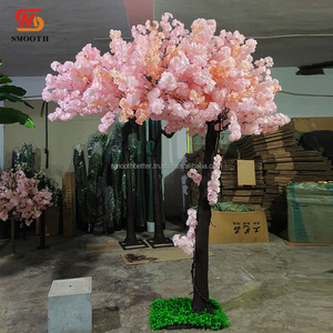 SMOOTH爆発モデル3m結婚式のイベントの装飾のための大きな人工桜ピンクの花の木 - Product Image 1