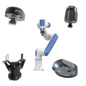 Materiale CHRT braccio robotico industriale collaborativo Dobot Robot CR5 con pinza OnRobot per il carico e lo scarico In fabbrica