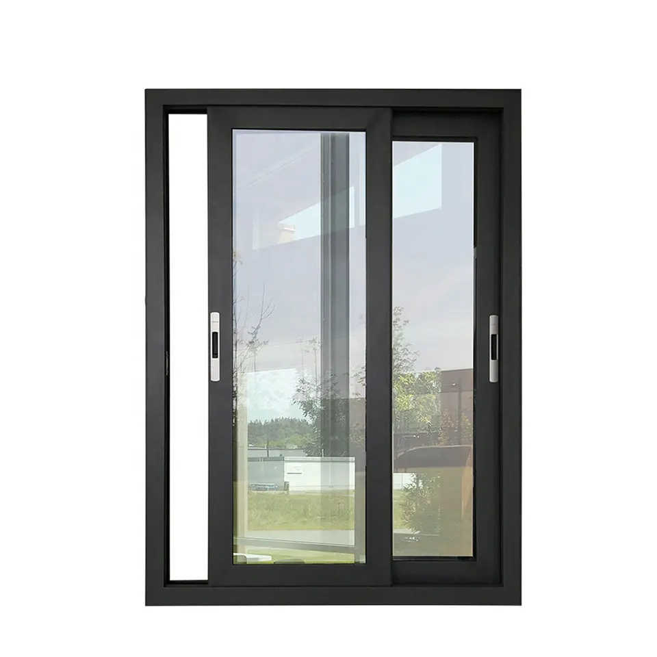 AS2047 NFRC uragano impatto alluminio efficienza energetica finestre scorrevoli doppio vetro alluminio finestra scorrevole
