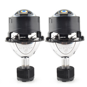 双发光二极管投影仪镜头2.5英寸50W 4000LM毫米通用汽车双投影仪镜头氙气Hid发光二极管汽车前照灯投影仪镜头 - Product Image 2