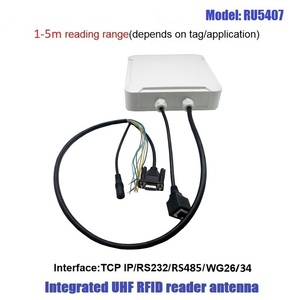 Sistema di controllo accessi di parcheggio Uhf lettore Rfid a lunga distanza 6m RS232 WG relè TCP/IP UHF lettore autonomo integrato nel Controller - Product Image 4