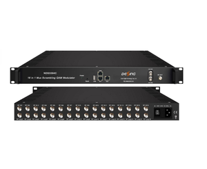 3394C16/24 DVB-T/-T2/-S/-S2/-S2X, ATSC, entrada opcional MUX, modulador Qam de codificación, salida RF de 16 DVB-C - Product Image 2