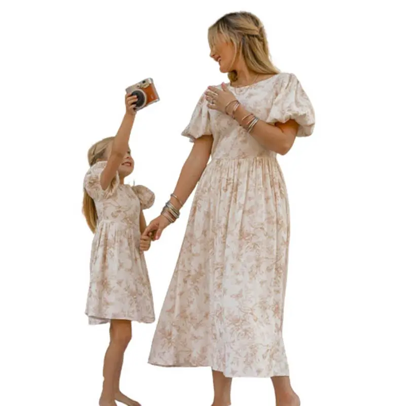Kleider für Mutter und Tochter passende Kleidung für Familien kleidung für Mutter und Kinder