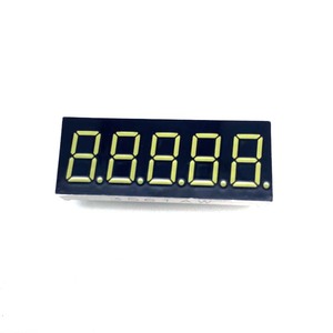 0.36 inç 5 haneli 7 Segment ekran Led dijital tüp beyaz yüksek parlak dijital ekran modülü - Product Image 2