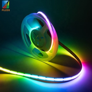 WS2811 Pixel COB Светодиодная лента, световая лента RGB 5 м 12 В SM16703 / 1903 IC 216 светодиодов/м, адресуемый программируемый цифровой цвет мечты - Product Image 1