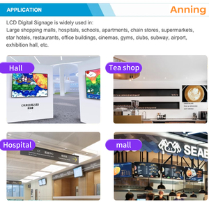 50-дюймовый Настенный умный ТВ-дисплей Android LED Digital Signage с сетевым подключением с сенсорным экраном для рекламы - Product Image 5