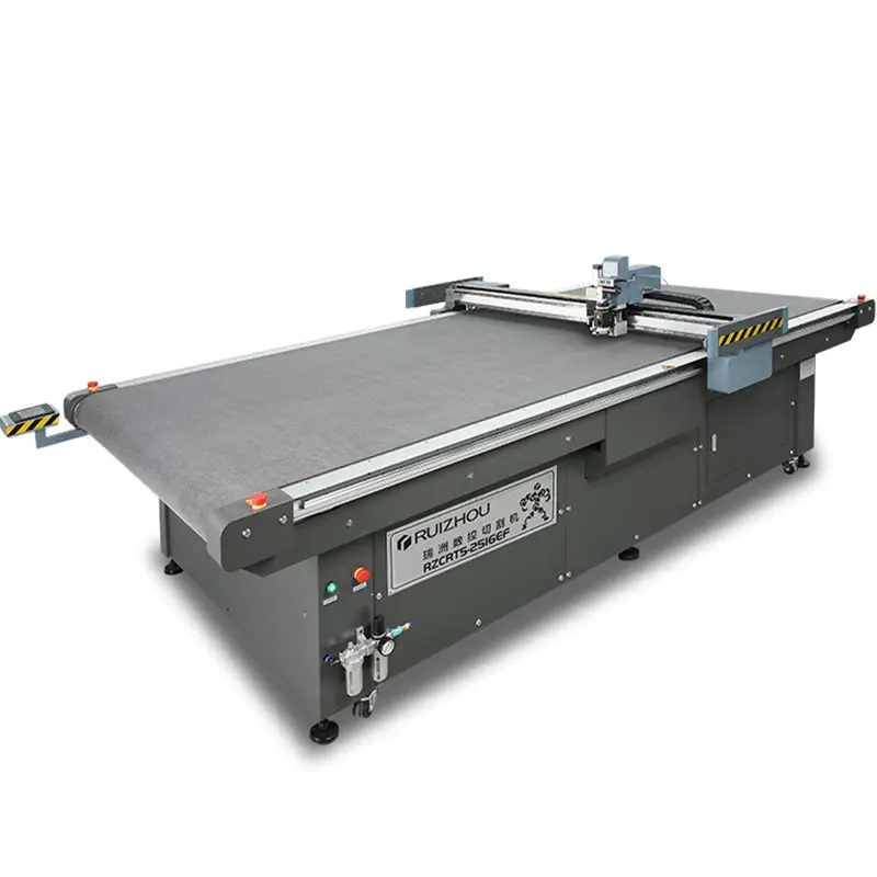 Factory Price Ruizhou Automatic CNC EVA Sheet Silicon Gasket Foam Rubber Cutting Machine