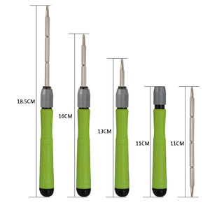 16で1 Concise Household Multifunction Precise Screwdriver Set Adjustable Handle 14 CRV Bits Repair Screw Driver Tool - Product Image 5