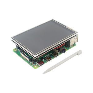 Raspbian Ubuntu Kali Retropieオプションケースファン用RaspberryPi 4B 3B 3B 125MHz SPI LCDディスプレイ用3.5インチタッチスクリーン - Product Image 5
