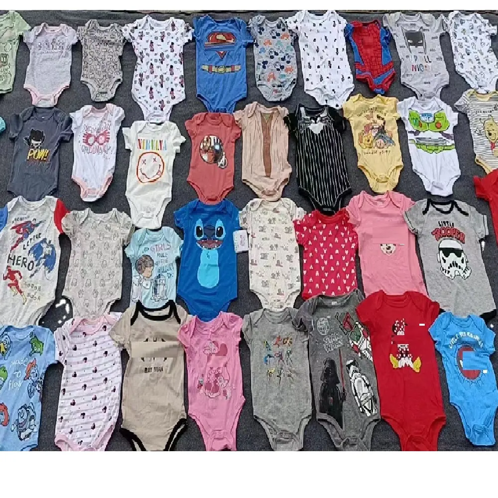 Brand New - Multiple Designs And Sizes Superhero Baby Vests 
