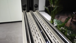 La finestra astuta del sistema slidng altamente personalizzata con il sistema del punto di bloccaggio può essere accoppiata con vetro fisso - Product Image 6