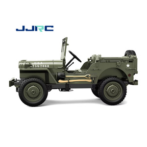 C8815 1941 Willys MB RC <strong>Jeep</strong> Military Mini <strong>Off</strong>-<strong>road</strong> Remote Control Vehicle Additional Winch and Canopy RC Cars Toys Gift - Product Image 6