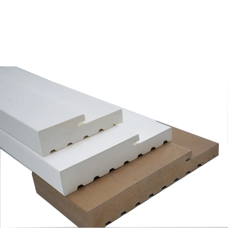 プランテーションシャッター部品木材/PVCパイントリム成形