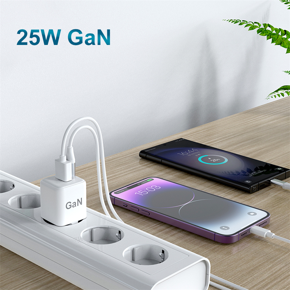 GaN 25W + 18W