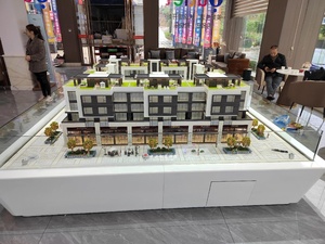 モダンスタイル美しいミニチュアモデルハウス不動産モデルディスプレイ建築3Dビルディングモデル手作りインテリア - Product Image 6