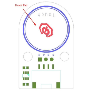 Berührungs schalter modul Doppelseitiges Berührungs sensor TouchPad 4P/3P-Schnittstelle - Product Image 2