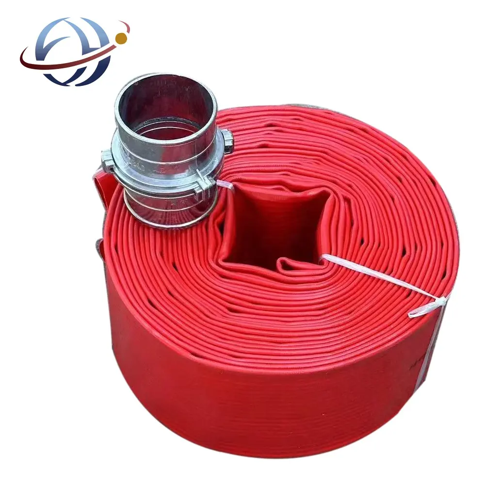 TOP QUALITY 1 2 3 4 5 6 8 10 12 14 16 INCH PVC BLUE LAY FLAT DISCHARGE WATER HOSE PIPE FOR POOL PUMP FARM AGRICULTURE IRRIGATION