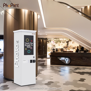 Software y hardware Multifuncional Varias escenas Quiosco DE FOTOS Tarjeta DE CRÉDITO universal QR Code Scan Selfie Booth - Product Image 1
