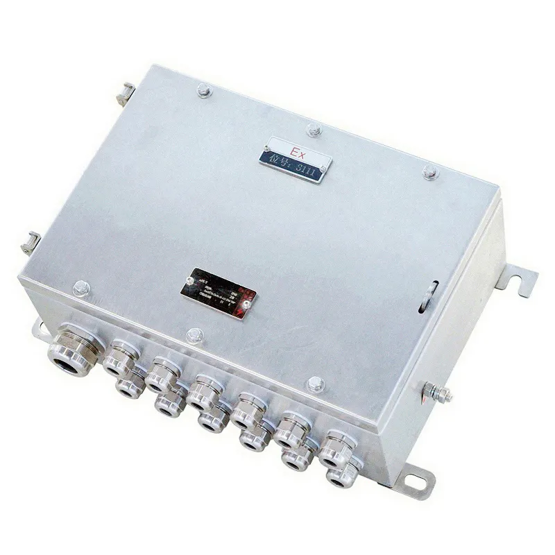 Hot Sale Durable 316 Stainless Steel Junction Box Explosion Proof Outdoor IP66 Waterproof Small Box Metal Box Enclosure