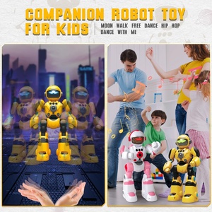 Robot de juguete RC para niños, robot de control remoto programable con música y baile, juguete interactivo - Product Image 3