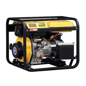 Fortschritt licher 4kVA <span class=keywords><strong>Auto</strong></span> Start Diesel Generator mit 50/60Hz Frequenz Open Frame Luftkühlung Reine Sinus-Fernbedienung funktion