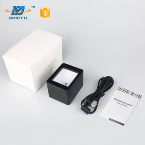 DP7618W餐厅支付机USB接口库存2D CMOS固定条形码扫描仪，带二维码支付盒 - Product Image 4