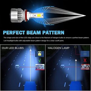 OEM ODMハイパワー200WLedキセノン自動照明システムH11 H4 H7 9005 9006 <span class=keywords><strong>LED</strong></span>ヘッドライト電球車用