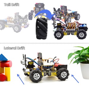 L293D Motor tahrikli Robot 360-Degree rotasyon SMD paketi ve programcı tipi ile Arduino McNamm tekerlek arabası kiti için