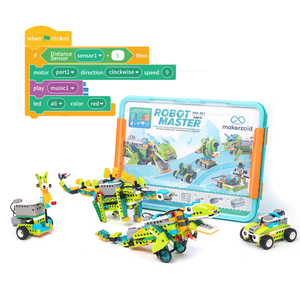 Kodlama oyuncak Makerzoid Ev3 profesyonel üreticisi Robot ana programlama Robot yapı tuğlaları kök eğitici oyuncaklar Wedo 2.0 - Product Image 1