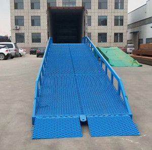 Durable and Adjustable Hydraulic <strong>Container</strong> <strong>Loading</strong> Ramp with Safety Features - Product Image 6