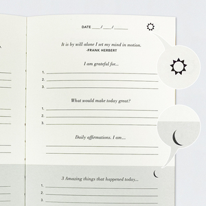 Cuaderno con impresión personalizada, papel de Foiling dorado, tapa dura, sin fecha, con páginas de índice