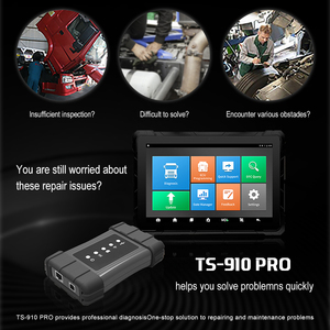 TS 910PRO supporto strumento diagnostico automobilistico codifica e programmazione Online per test auto