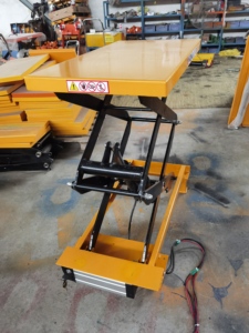 Plataforma de elevación Manual, tijera de mano portátil a precio de fábrica, 350 kg - Product Image 4