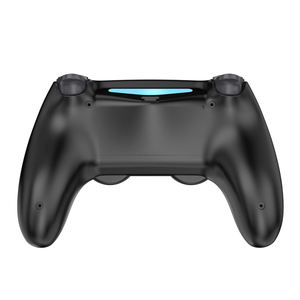 PS3/PC用PS4BT6軸デュアルモータージョイスティックゲームパッド用の売れ筋多機能タッチパネルワイヤレスゲームコントローラー